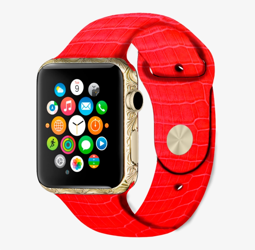 Caimania Apple Watch Platinum Handicraft - Iphone Mobile And Watch, transparent png #1965870