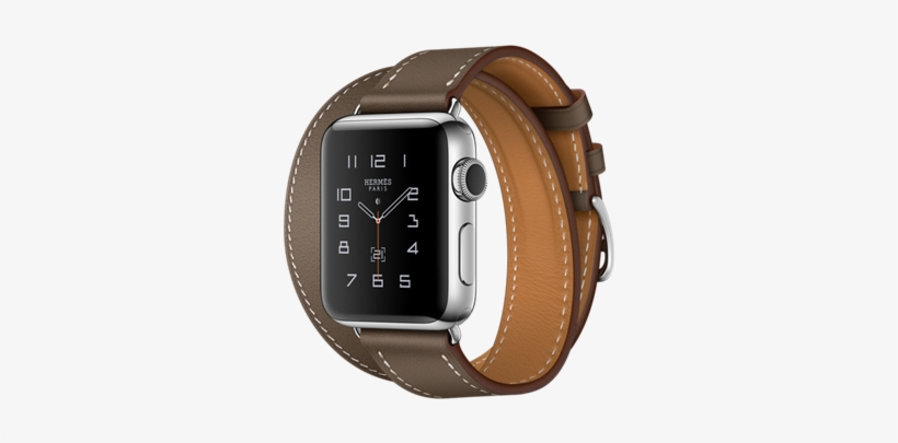 Apple Watch Hermès, 38mm Stainless Steel Case With - Apple 38mm Hermès Double Tour, transparent png #1965916