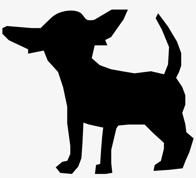Jpg Freeuse Stock Dog Silhouettes - Chihuahua Vector Png, transparent png #1966032