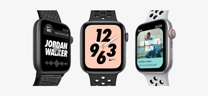 Apple Watch Nike Series - Apple Watch Series 4 Nike, transparent png #1966207