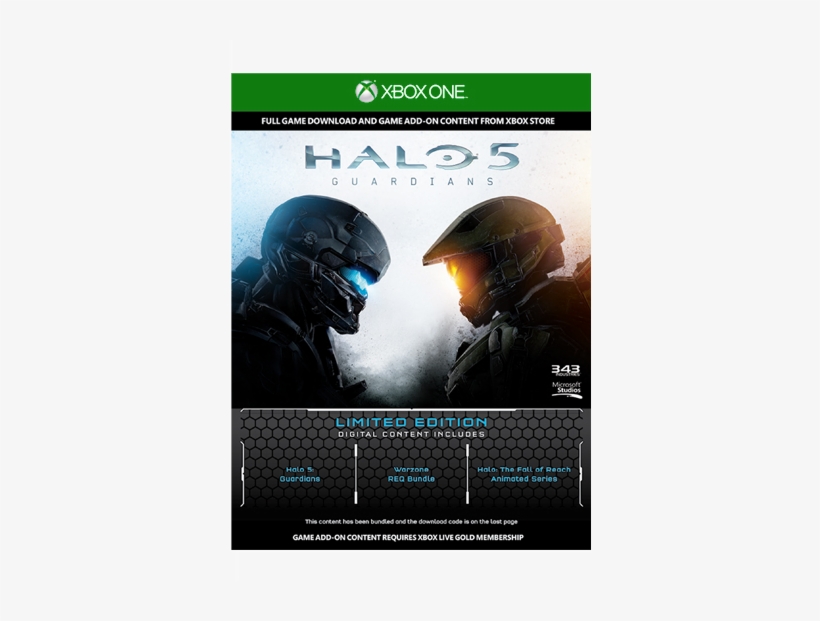 Halo 5 Guardians - Xbox One X Special Edition Consoles, transparent png #1966517