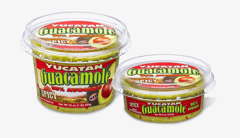 Leftyucatan Spicy Guacamoleright - Yucatan Guacamole, Spicy - 16 Oz Tub, transparent png #1966747