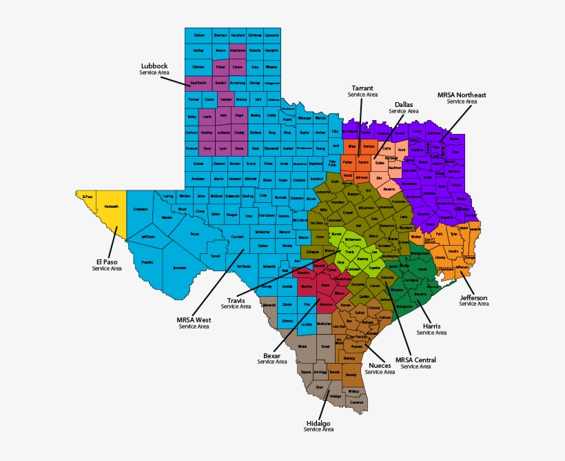 Texas Map - Condado Harris Houston Tx, transparent png #1966817