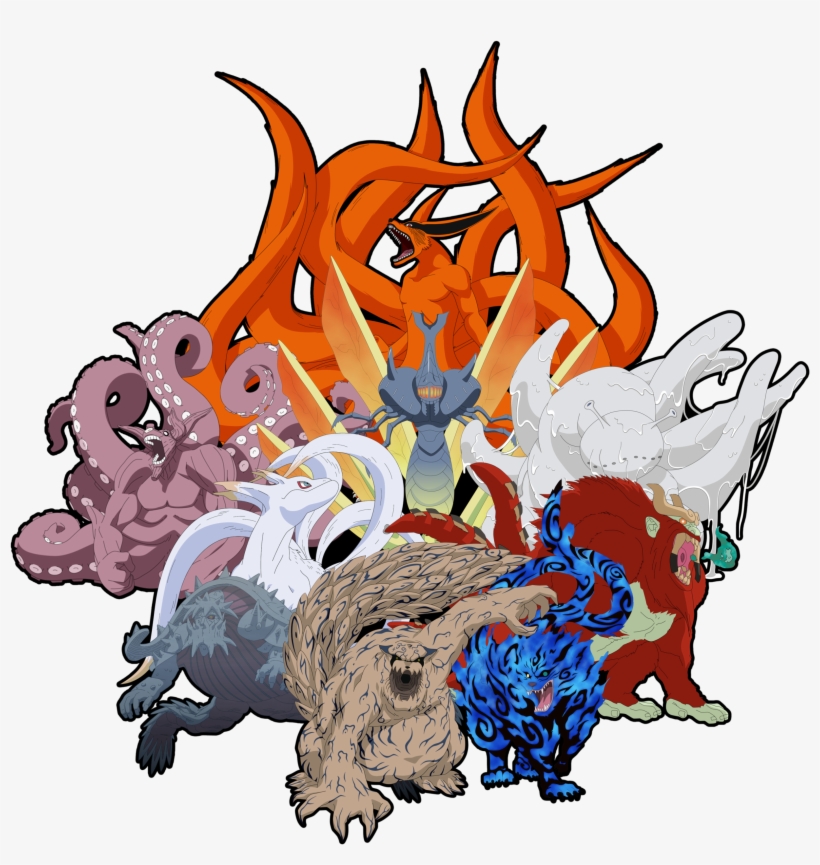 Naruto Tailed Beast Bomb Wallpaper Naruto Shippuden - All Tailed Beasts Png, transparent png #1967085