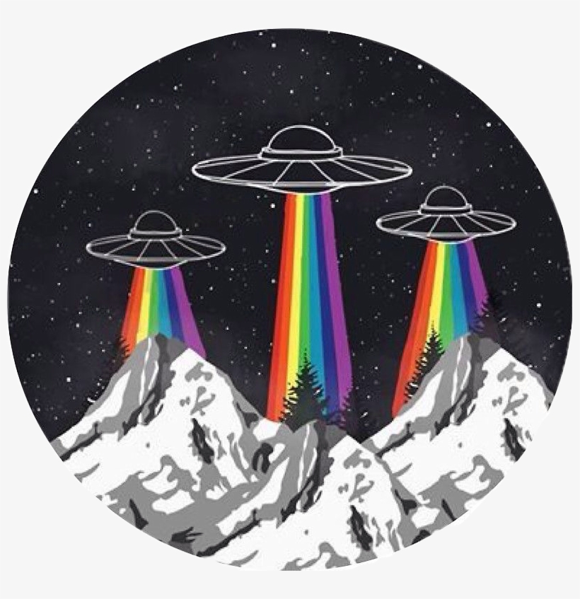 Alien Gayshit Aesthetic Sticker Freetoedit - Aliens Love, transparent png #1967362