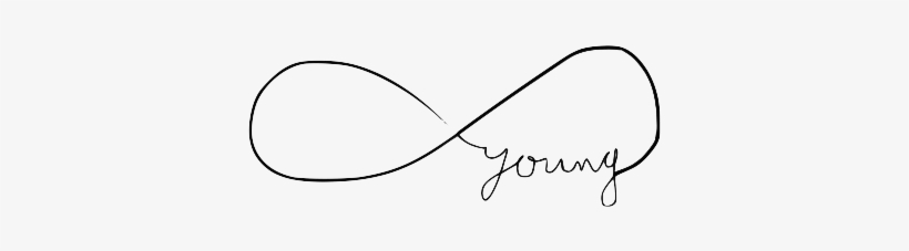 O Tumblr Png Infinity Banner Library - Forever Young Infinity Tattoo, transparent png #1967493