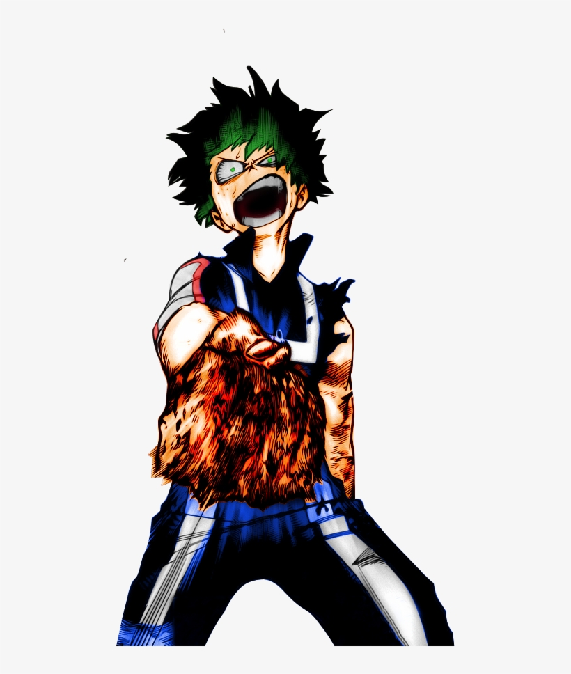 Picture Free Library My Hero Academia Midoriya Izuku - Boku No Hero Academia Midoriya Power, transparent png #1967896