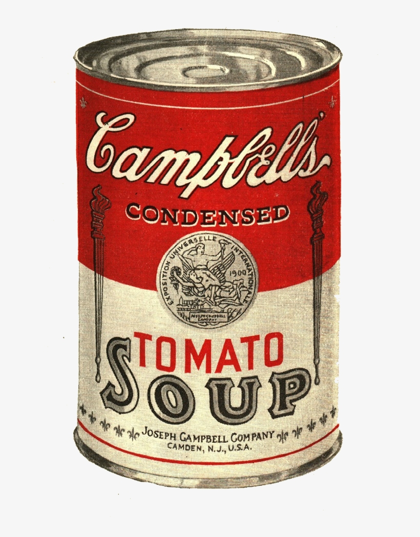 C Tomato Soup Glendas World - Classic Campbell's Soup Label, transparent png #1968046