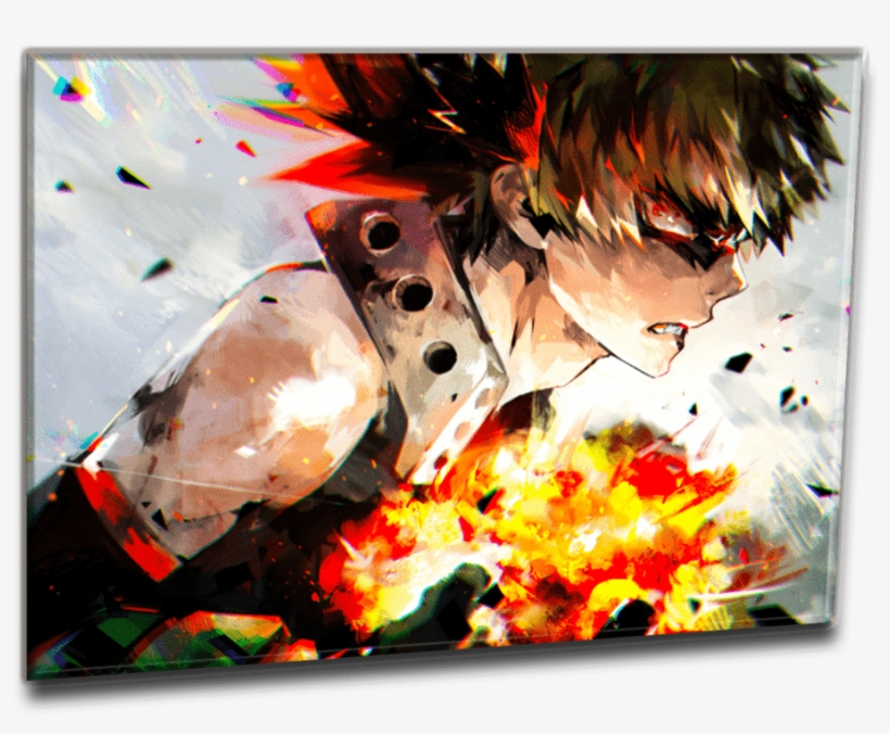 Boku No Hero Academia Bakugou Painting, transparent png #1968121