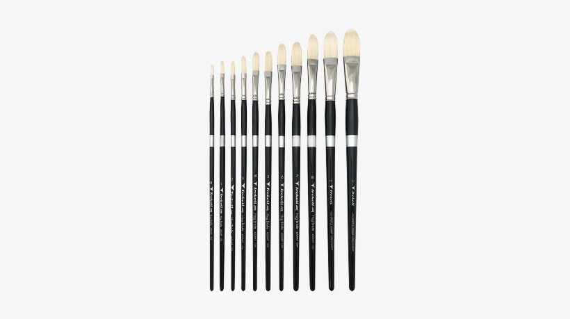 Hog Bristle Long Filbert 400mkf Series - Makeup Brushes, transparent png #1968289