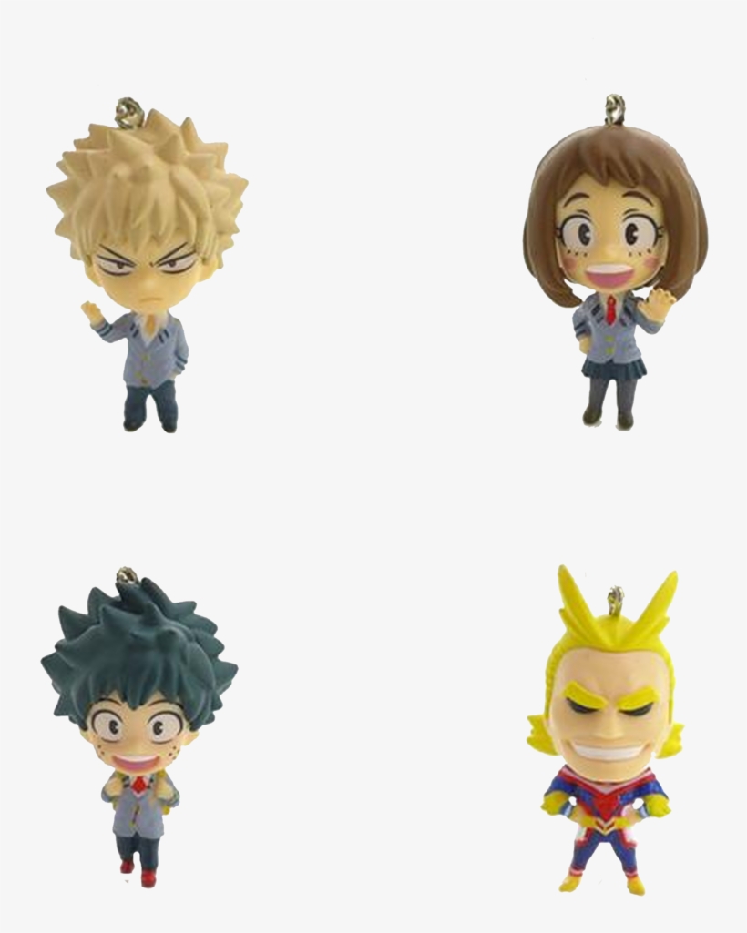 My Hero Academia Model Keychains - Action Figure, transparent png #1968387