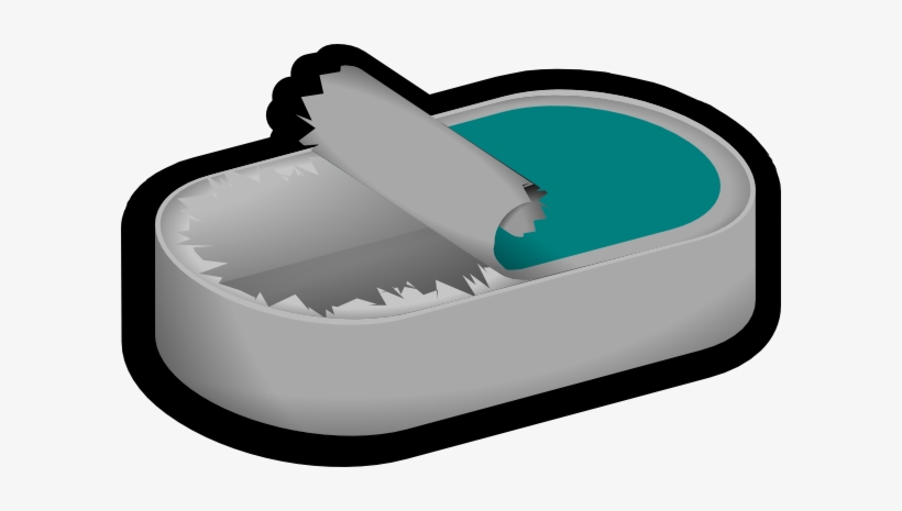 Sardines Clipart Soup Can - Sardine Can, transparent png #1968543