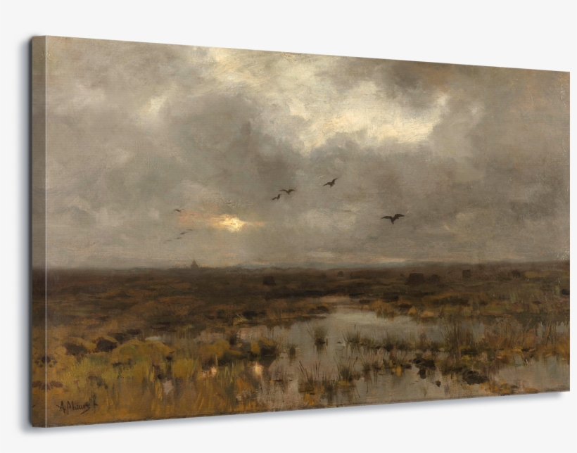 The Marsh, Anton Mauve - Anton Mauve, transparent png #1968750