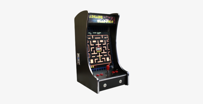 Bartop Arcade Machine With Vertical Games - Namco Ms. Pacman And Galaga Bartop Home Arcade Game, transparent png #1968938