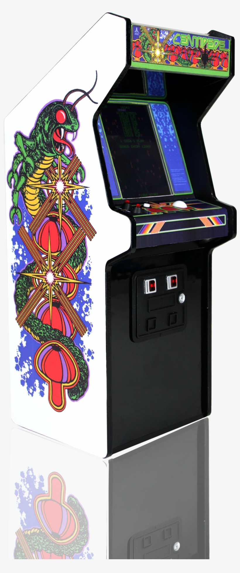 Centipede34viewlightson Reflection - Replicade Centipede, transparent png #1969228