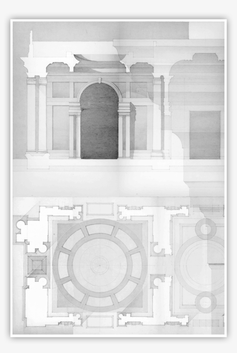 A Room By Edwin Lutyens Watercolor On Cold Press, transparent png #1969434