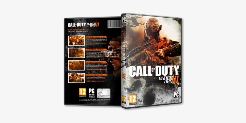 Capa Call Of Duty Black Ops 3 Pc - Call Of Duty Black Ops 2 Game Art 16x12 Print Poster, transparent png #1969889