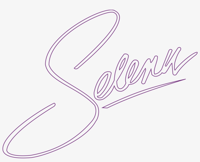 Selena Logo Photo By Uatg Photobucket - Calligraphy - Free Transparent PNG  Download - PNGkey