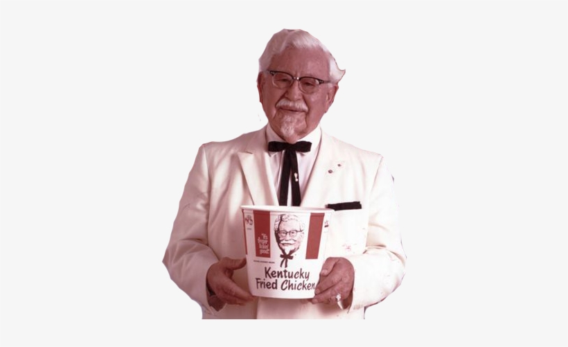 Colonel Sanders, transparent png #1970686