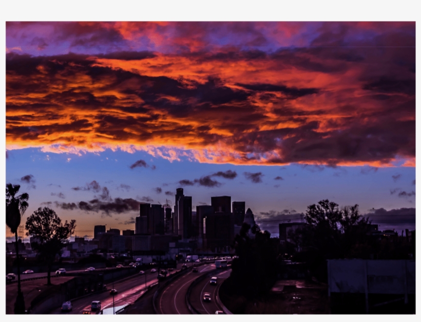 Los Angeles 102a Notecard - Los Angeles, transparent png #1970718