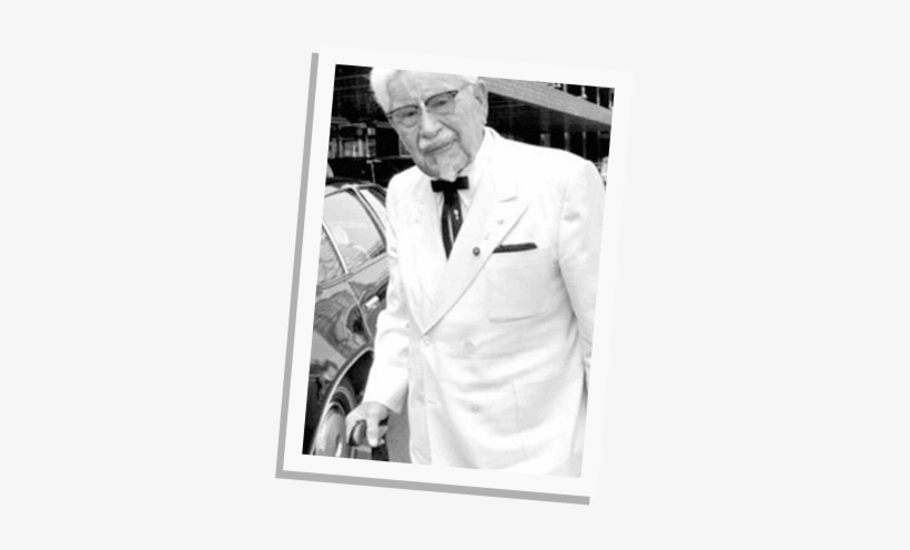Colonel Sanders Dons His Dapper White Suit For The - Colonel Sanders Full Length, transparent png #1970939