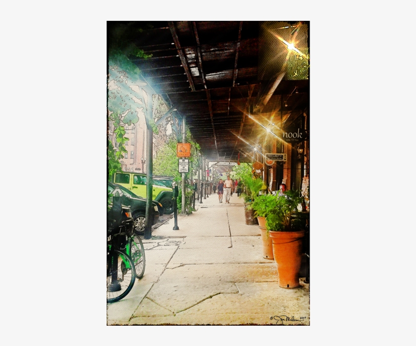 Old Market Walkway Canvas - Art, transparent png #1970940