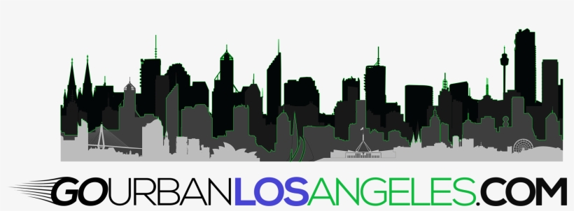 Go Urban Los Angeles - City Border Png, transparent png #1971070