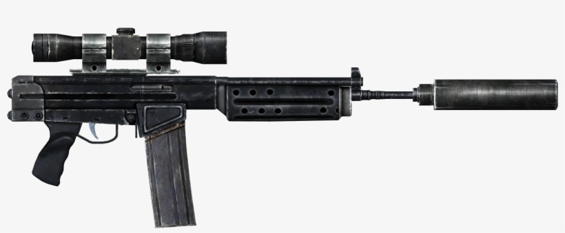 Infiltrator - Fallout 3 Guns, transparent png #1971072