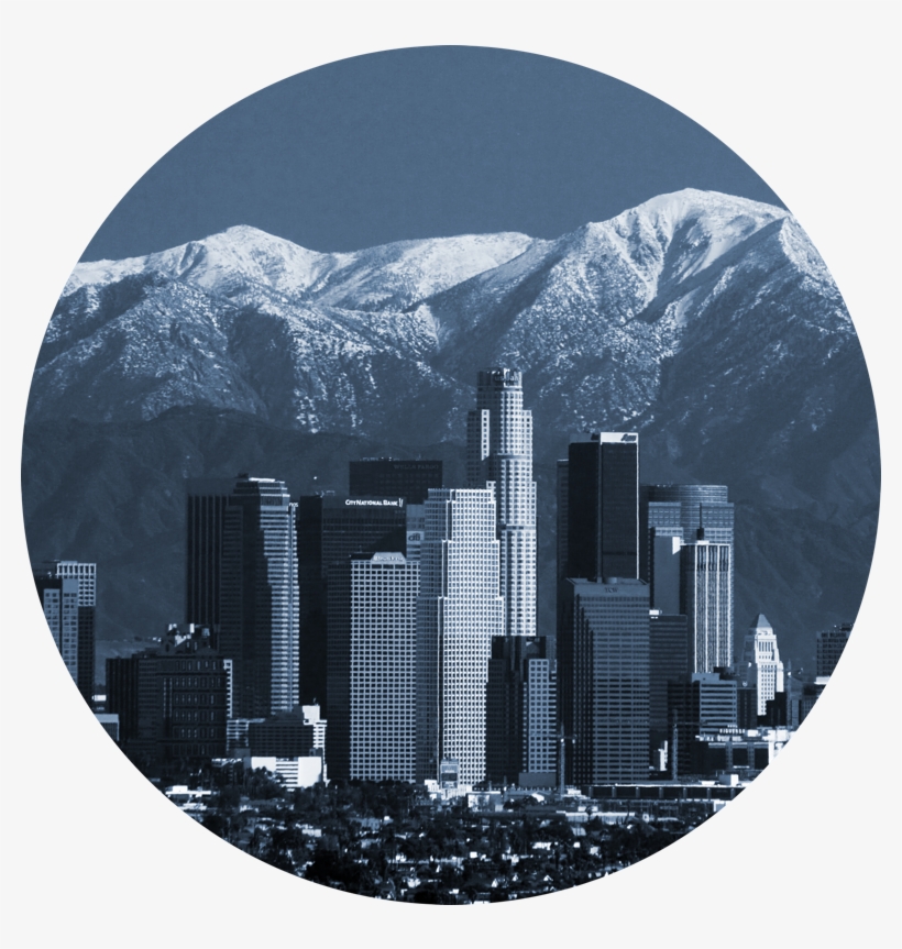 No Winter In Los Angeles - Downtown Los Angeles, transparent png #1971136