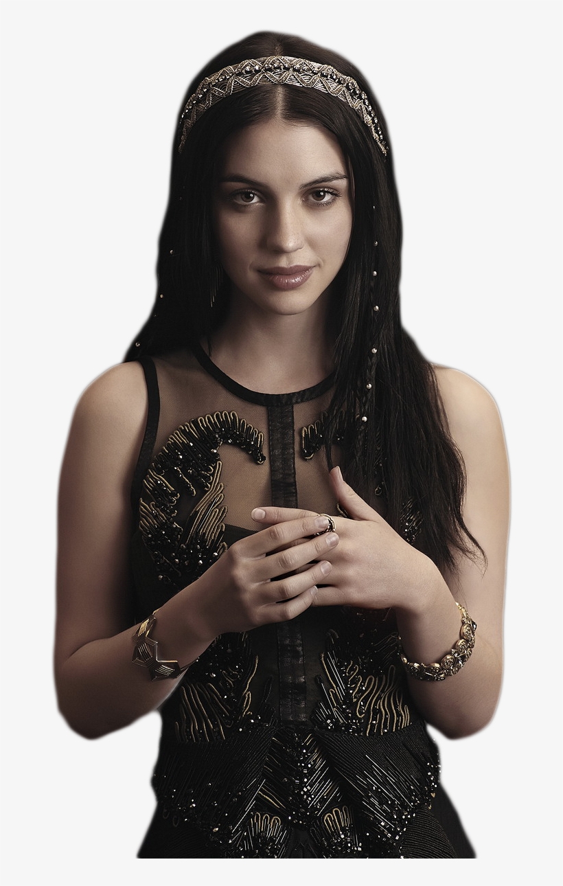 1414079776 82 - Adelaide Kane Reign Black Dress, transparent png #1971352