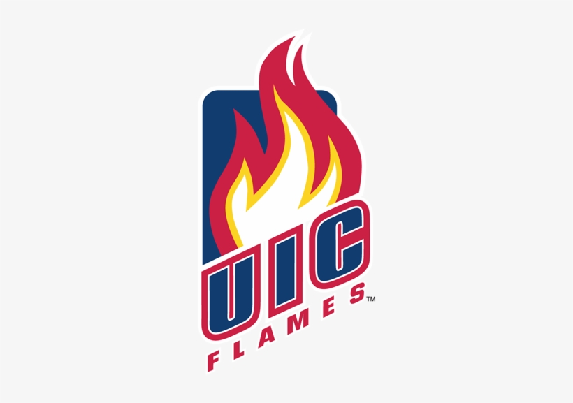 Uic Flames - Uic Flames Logo, transparent png #1971591