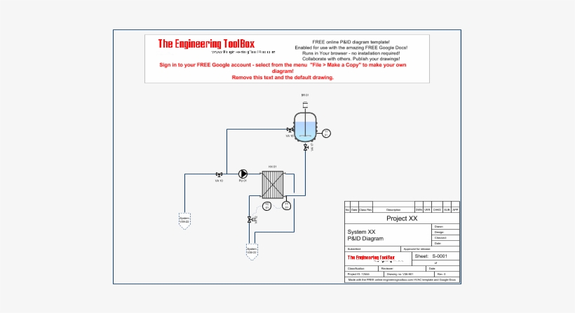 Ggogle Drawing Timeline - P&id Process Flow, transparent png #1971656