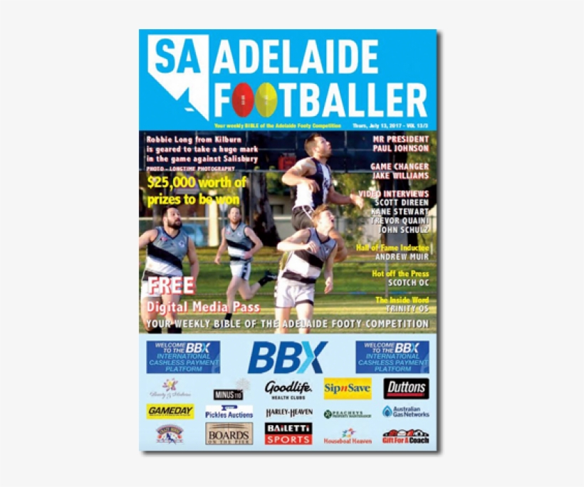 View Larger Image Sa Adelaide Footballer Week - Football Player, transparent png #1971676