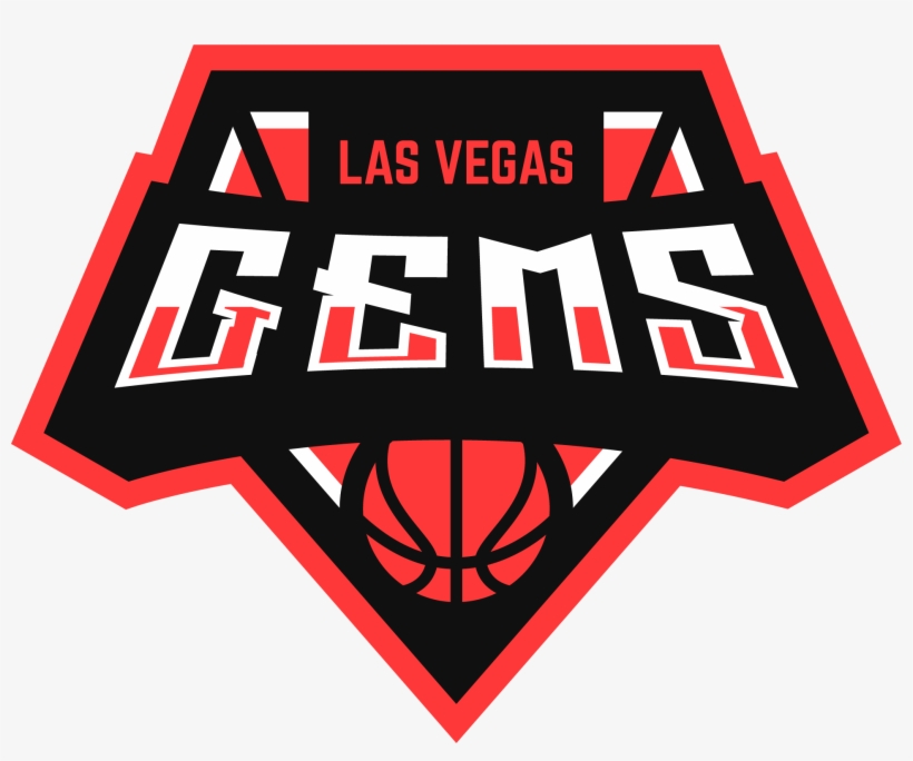 Las Vegas Gems - Las Vegas Basketball Logo, transparent png #1971701