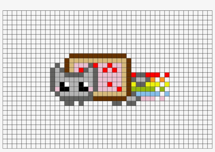 Pixel Images Nyan Cat, transparent png #1971828