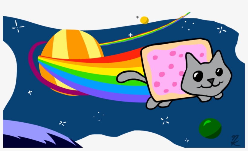 Nyan Cat Images Nyan Cat Hd Wallpaper And Background - Nyan Cat, transparent png #1971977