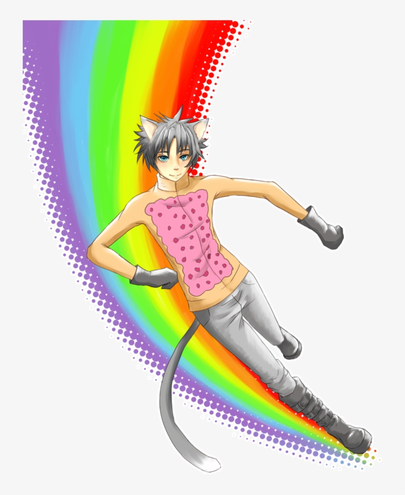 Nyan Cat Images Nyan Catboy Hd Wallpaper And Background - Nyan Cat Tac Nayn And Donut Cat, transparent png #1972059