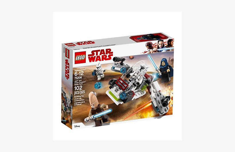 Star Wars Jedi And Clone Troopers Battle Pack - Lego Star Wars 75176 Resistance Transport Pod 2017, transparent png #1972148