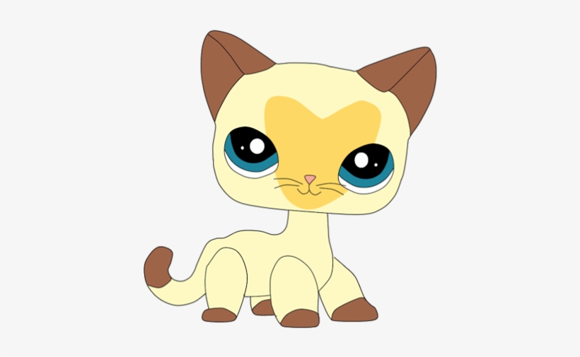 Lps Kitten Drawings - Transparent Lps Shorthair Cat - Free Transparent