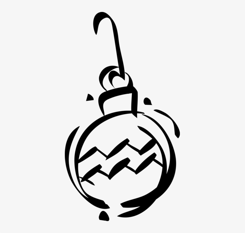 Vector Illustration Of Festive Season Christmas Tree, transparent png #1972269