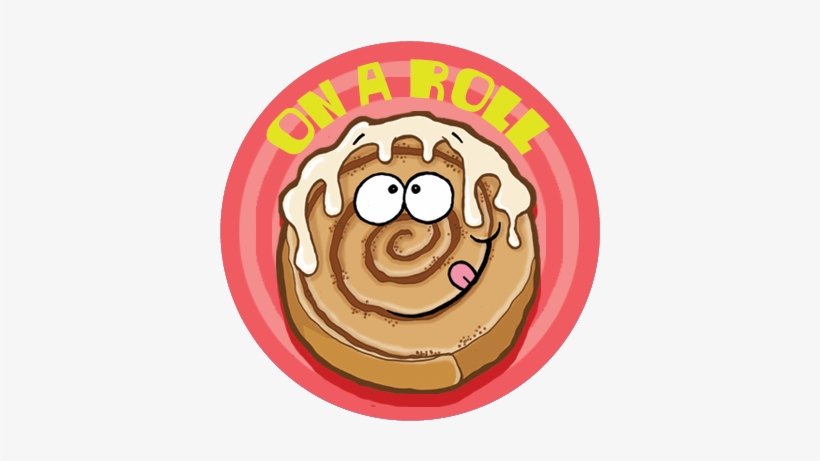 Cinnamon Roll Dr - Scratch And Sniff Stickers, transparent png #1972368