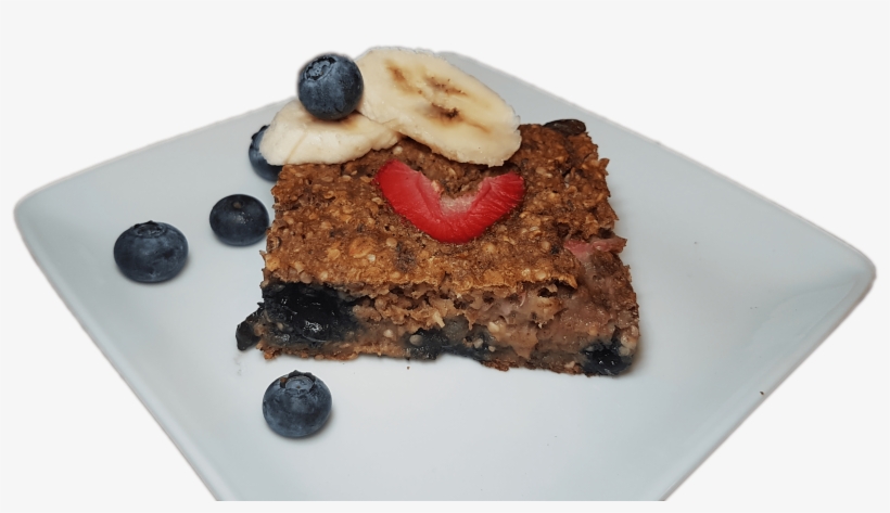 Banana Berry Baked Protein Oatmeal - Banana, transparent png #1972457