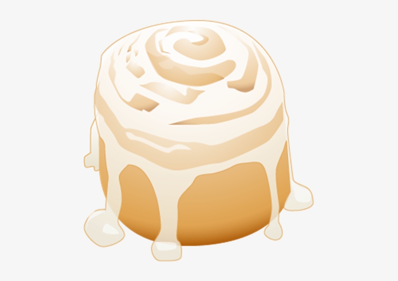A - Cinnamon Roll Clipart Vector, transparent png #1972478