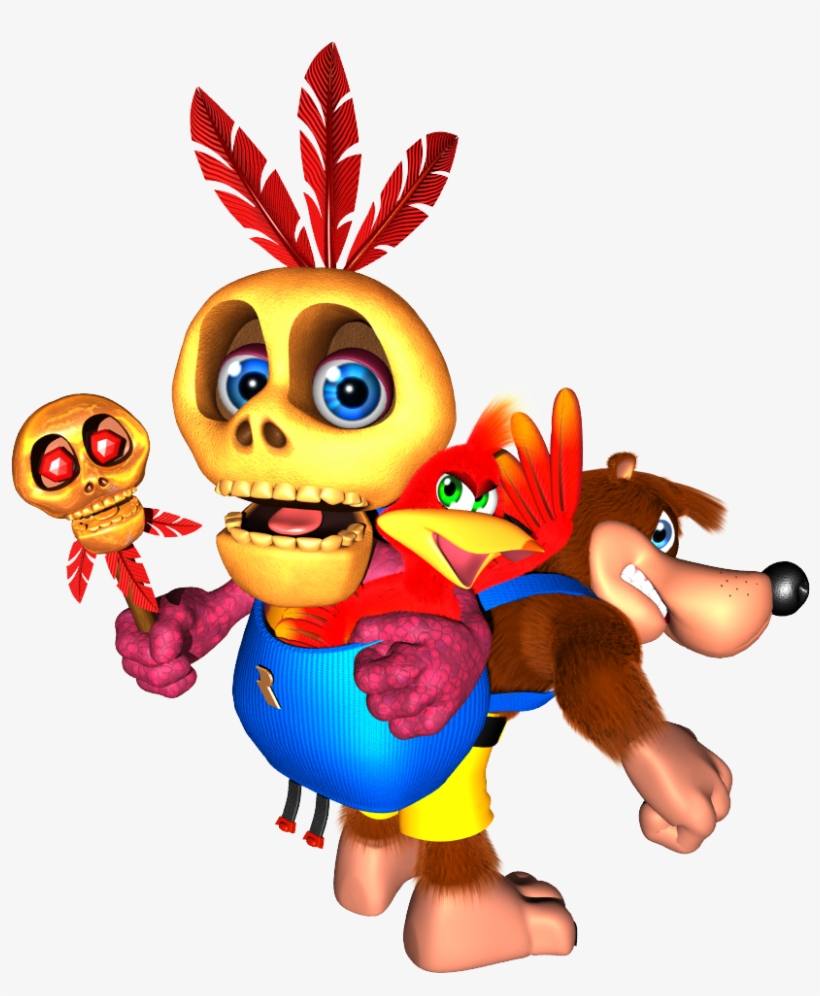 Banjotooiegang2 - Banjo And Kazooie, transparent png #1972642
