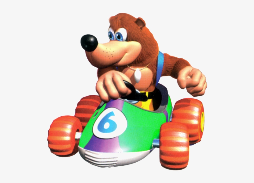 Banjo, As He Appears In Diddy Kong Racing - Diddy Kong Racing Diddy, transparent png #1972755