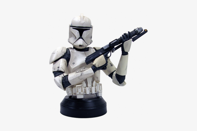 Clone Trooper - Gentle Giant Clone Trooper Mini Bust, transparent png #1972761