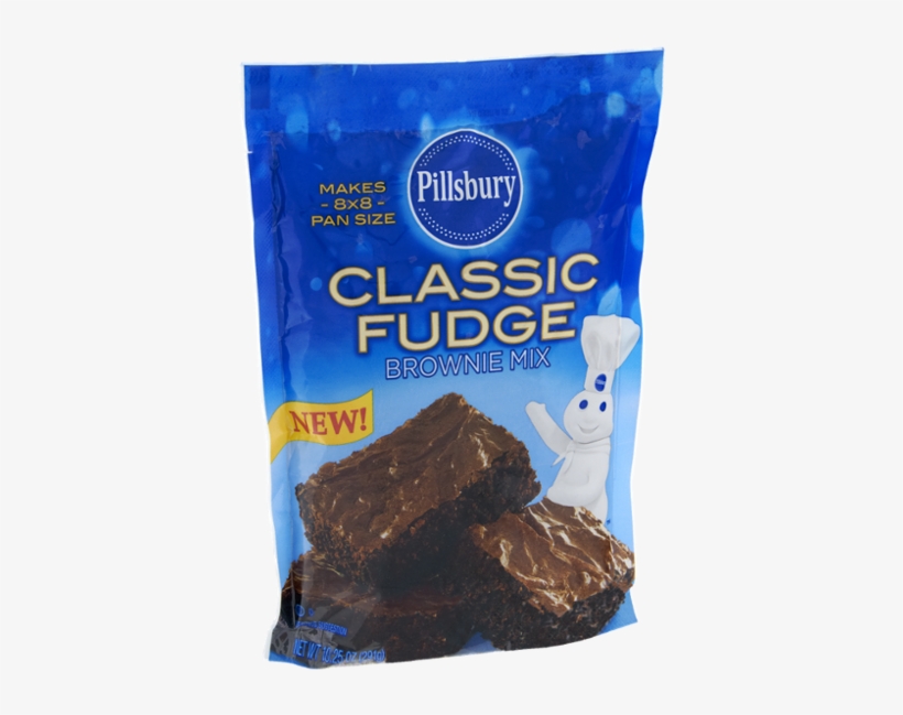 Pillsbury Brownie Mix, Classic Fudge - 10.25 Oz, transparent png #1972842