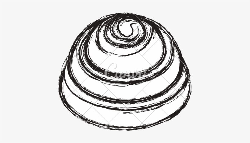 At Getdrawings Com Free For Personal Use - Cinnamon Roll Sketch, transparent png #1972940