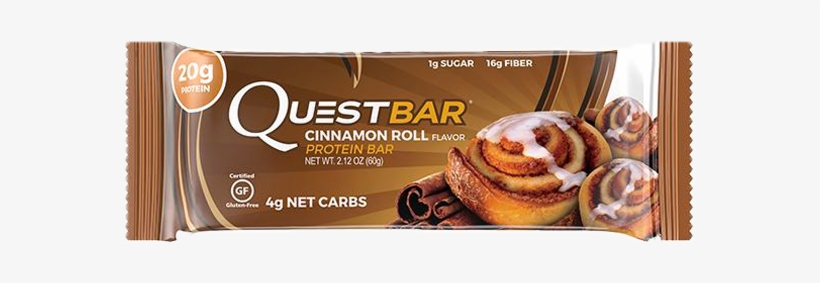 Quest Bar - Cinnamon Roll - Quest Bar 12 Bars Cinnamon Roll (diet, transparent png #1972959