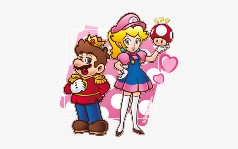 King Mario & Peach - Super Mario Deviantart, transparent png #1972983